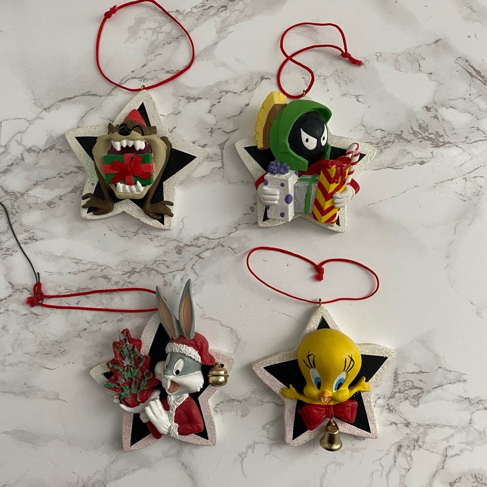 Kurt S. Adler Looney Tunes Ornaments Set Of 4